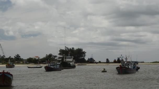 Bahía de Phan Tiet . — Vídeo de stock
