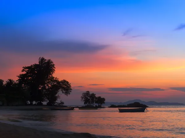 Pattaya auringonlasku . — kuvapankkivalokuva