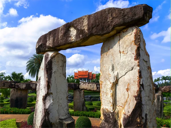 View to Wat from Stone Henge. — Stock Photo, Image