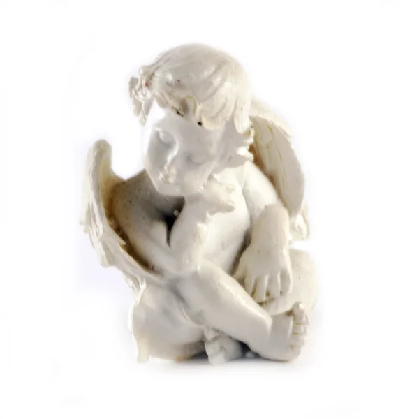 statutka ангел на білому фоні