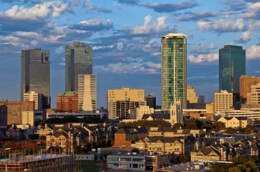 Cityscape fort worth, Teksas