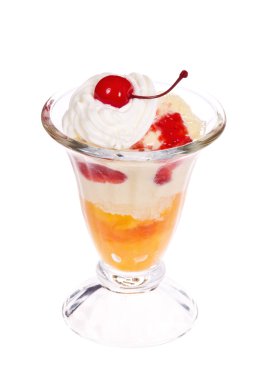 Şeftali melba vanilyalı