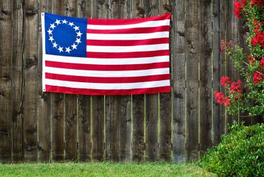 13 yıldız Amerikan bayrağı, betsy ross bayrağı