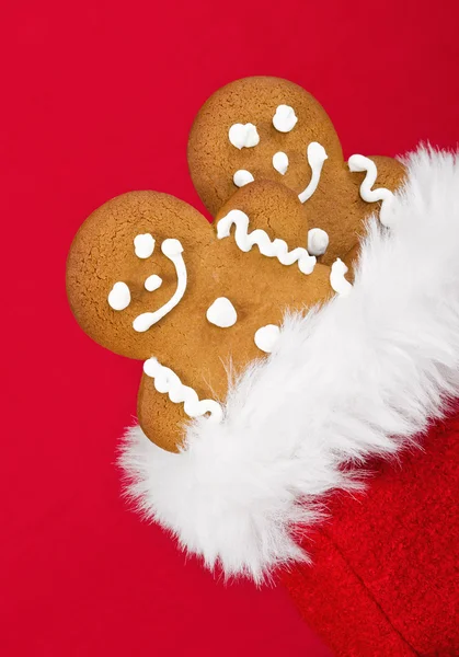 Gingerbread man cookies — Stock Photo, Image