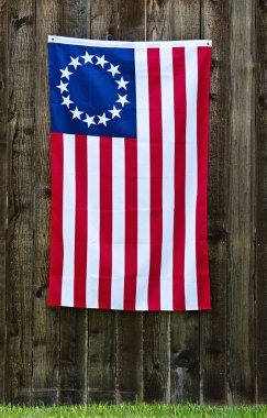 13 Star American flag, the Betsy Ross flag clipart