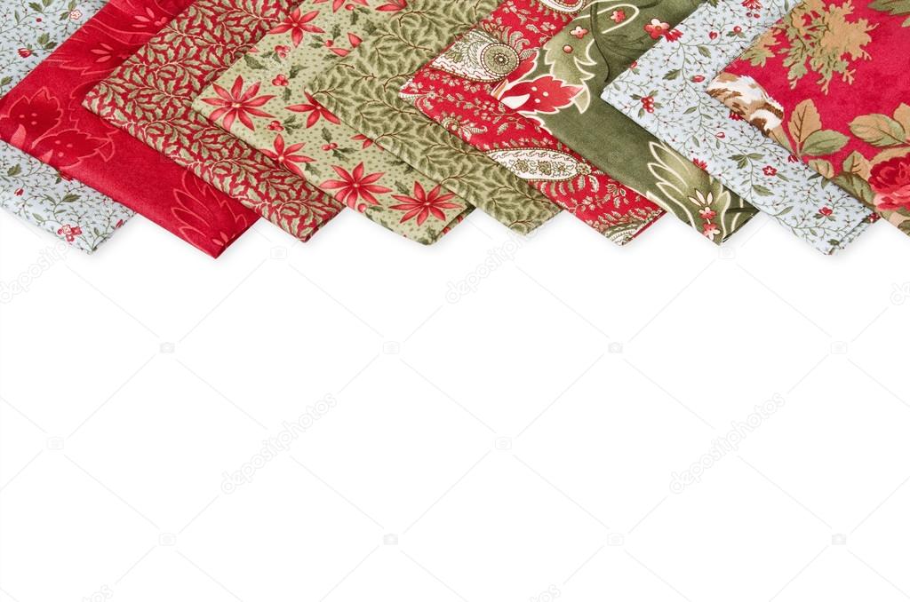 Quilting fabrics in different colors