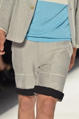 New york, ny - 11 Eylül: manken, 2012 moda show mercedes-benz moda haftası lincoln Center'da stüdyoda timo weiland bahar pist yürür