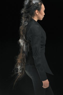 Moskova - 25 Mart: manken dima neu sonbahar kış 2012 sunu sırasında mbfw 25 Mart 2012, Moskova, Rusya Federasyonu için pist yürür