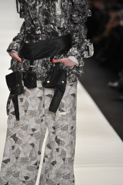 Moskova - 25 Mart: manken yez pist yegor zaitsev sonbahar kış 2012 sunu sırasında mbfw 25 Mart 2012, Moskova, Rusya Federasyonu için yürüyor