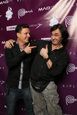 New york - 13 Şubat: sergio davila kırmızı halı sonbahar kış 2012 koleksiyonu sunum için Lounge 48 13 Şubat 2012 tarihinde new york moda haftası sırasında new York