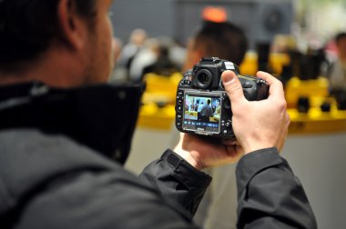 New york - 26 Ekim: Kuzey Amerika'nın en büyük fotoğraf göstermeleridir pdn photoplus expo katılıyor, jacob k javits Kongre Merkezi new york tarihinde gerçekleştirildi