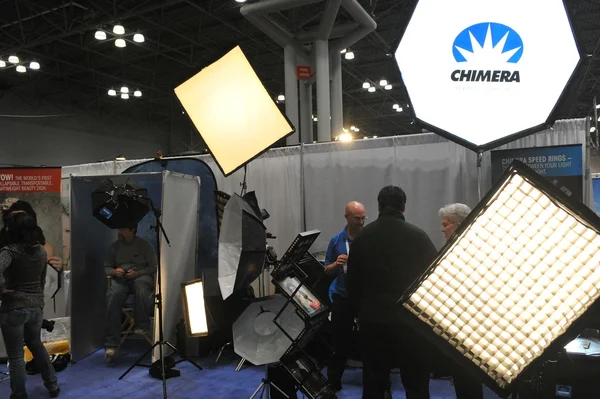 NEW YORK - OCTOBER 26: attending the PDN PhotoPlus Expo is the largest photography show in North America, was held at the Jacob K Javits Convention Center on New York — Stock Photo, Image