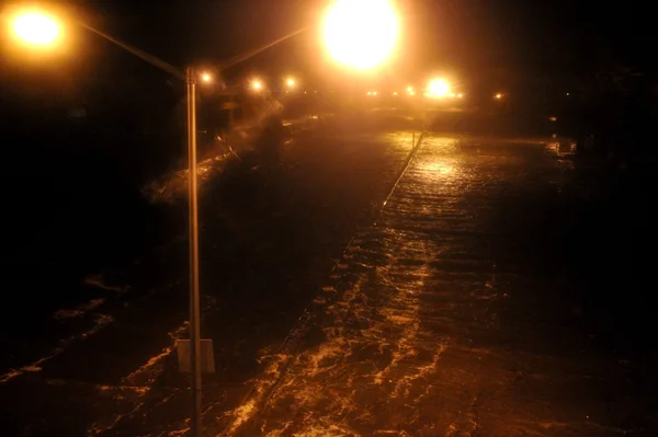 Flooded cars, caused by Hurricane Sandy