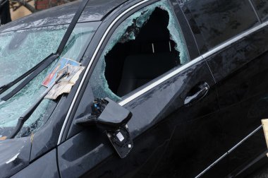 Kasırga kumlu brooklyn, new york, ABD.