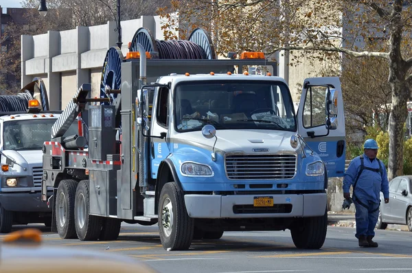 BROOKLYN, NY - 04 DE NOVIEMBRE: Tras la supertormenta Sandy — Foto de Stock