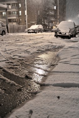 New york, ny - Kasım 07: 10 gün sonra olan tri-devlet alanında superstorm kumlu perişan. 7 Kasım 2012 yılında brooklyn borough NYC