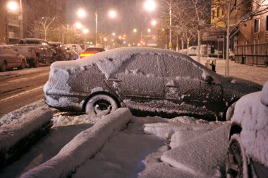 New york, ny - Kasım 07: 10 gün sonra olan tri-devlet alanında superstorm kumlu perişan. 7 Kasım 2012 yılında brooklyn borough NYC