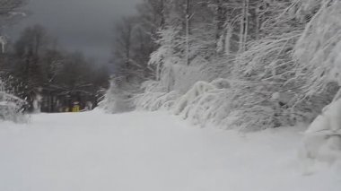 stratton, vermont, teleferik gidiş kayakçı