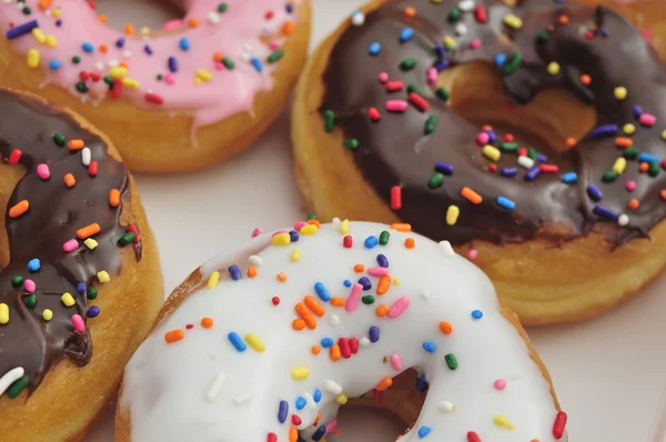 Fresh and tasty donuts — Stock Photo, Image