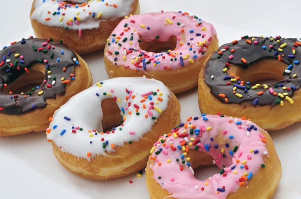 Fresh and tasty donuts — Stock Photo, Image