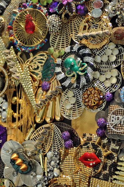 Vários acessórios de moda de jóias — Fotografia de Stock