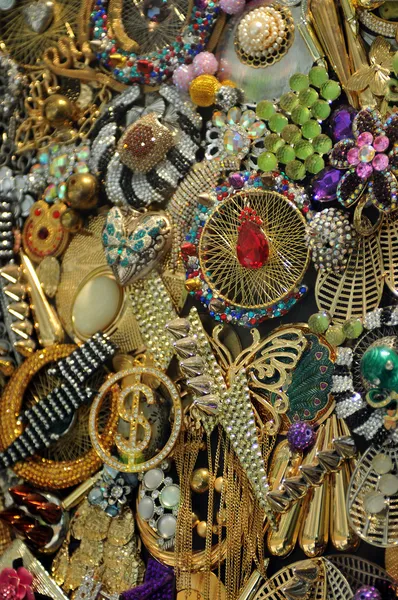 Vários acessórios de moda de jóias — Fotografia de Stock