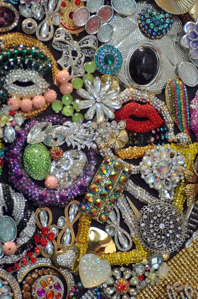 Verschillende sieraden mode-accessoires — Stockfoto