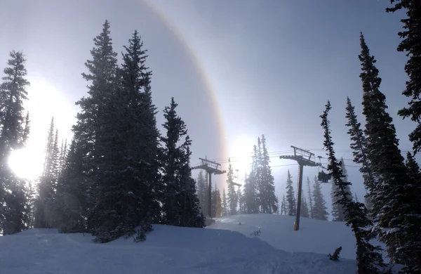 Horario de invierno en Alta estación de esquí, Utah —  Fotos de Stock