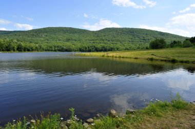 catskill Dağları, ny colgate gölde doğal yansımaları