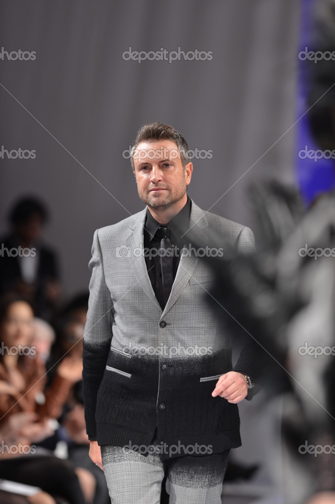 NEW YORK - FEBRUARY 15: Designer Catalin Botezatu at Catalin Botezatu ...