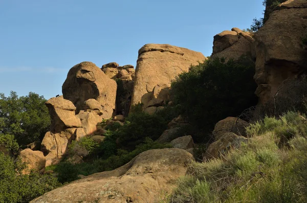 Landscapes vews of Stony Point park, Topanga Canyon Blvd, Chatsworth, CA — Stock Photo, Image