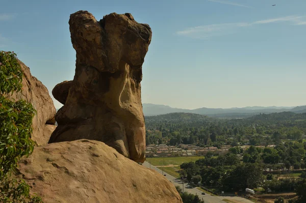 Paesaggi vews of Stony Point park, Topanga Canyon Blvd, Chatsworth, CA — Foto Stock