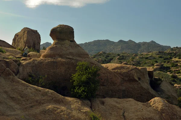 Paesaggi vews of Stony Point park, Topanga Canyon Blvd, Chatsworth, CA — Foto Stock