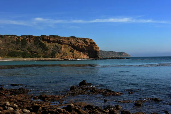 Vista na costa de Plalos Verdes, Ca — Fotografia de Stock