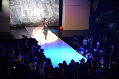 Los angeles - 12 Mart: Proje ethos moda olay sırasında kulüp avalon sahne görünümünü club avalon üzerinde 12 Mart 2013 yılında los angeles, ca