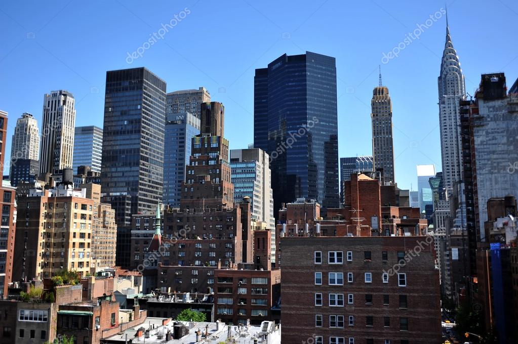 Terraza Vista Al Upper East Side De Manhattan Nueva York