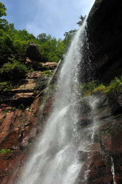 Watervallen op catskils bergen upstate ny — Stockfoto