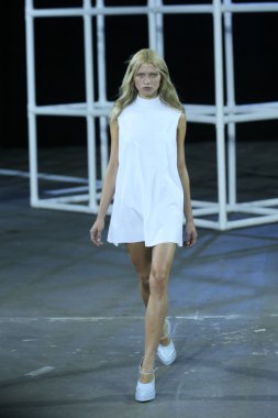 alexander wang defile, model