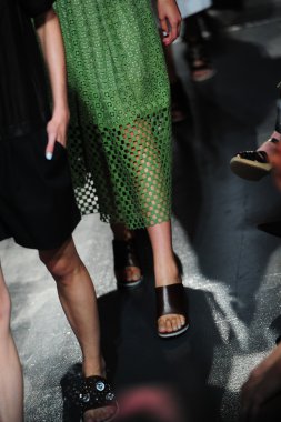 modelleri pist finale tibi Show'da yürümek.