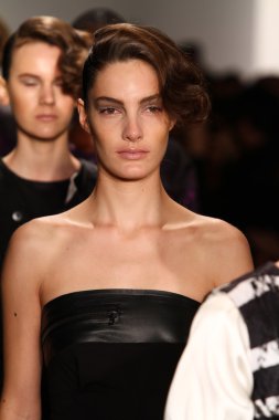 alexandre herchcovitch Show'da modelleri yürümek