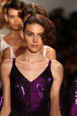 alexandre herchcovitch Show'da modelleri yürümek