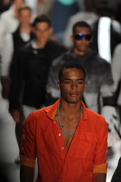 Models at Nautica Men's fashion show — Stock Photo, Image