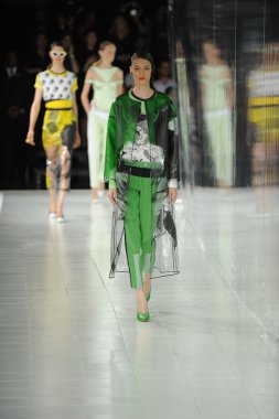 prabal gurung defile, model