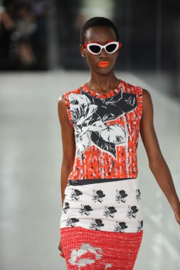 prabal gurung defile, model