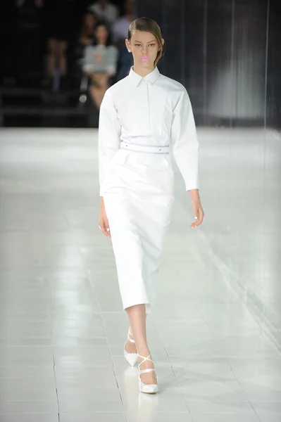 Prabal gurung defile, model — Stok fotoğraf