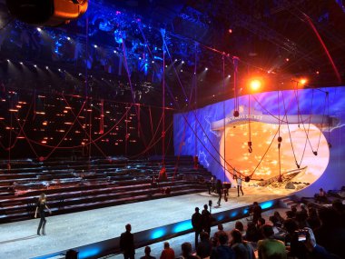 Pist victoria's secret fashion show sahne