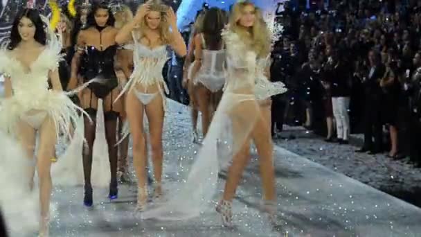 Victoria's secret divatbemutató — Stock videók