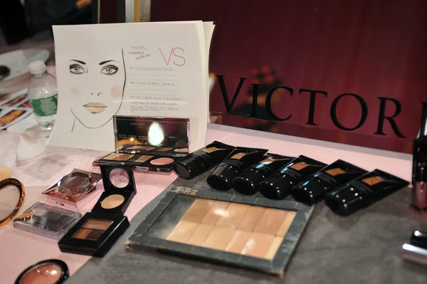 Kit make-up e ristrutturazioni backstage — Foto Stock