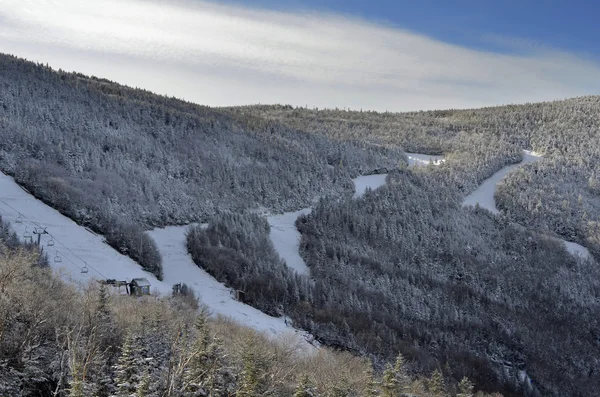 Ski-pistes — Stockfoto