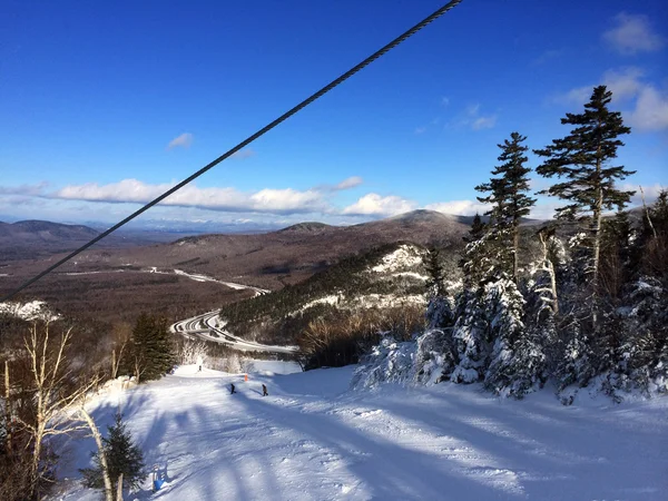 Ski slopes — Stock Photo, Image